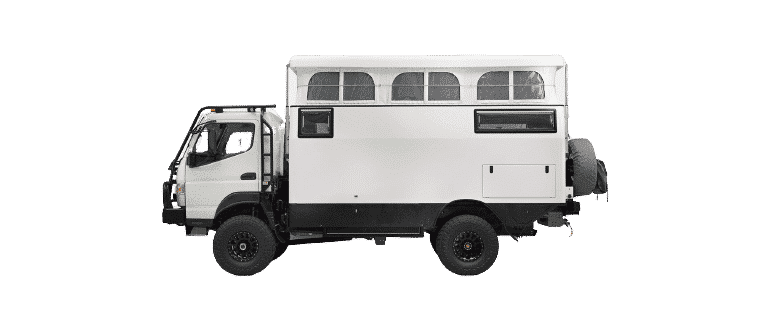 EarthCruiser EXP Exterior View Single Cab Izusu NPR