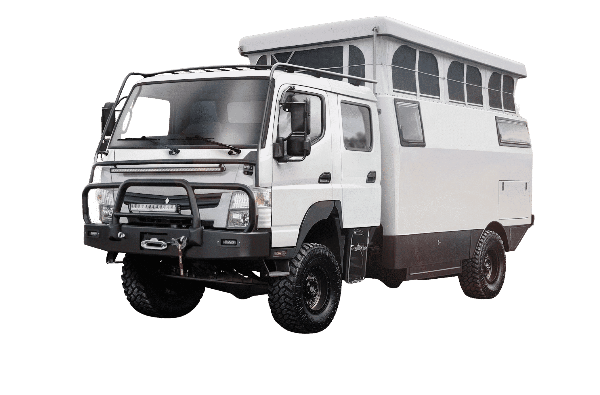 EarthCruiser EXP Dual Cab, Pop-up roof overland vehicle