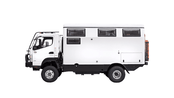 EarthCruiser FX profile overlanding vehicle 4x4